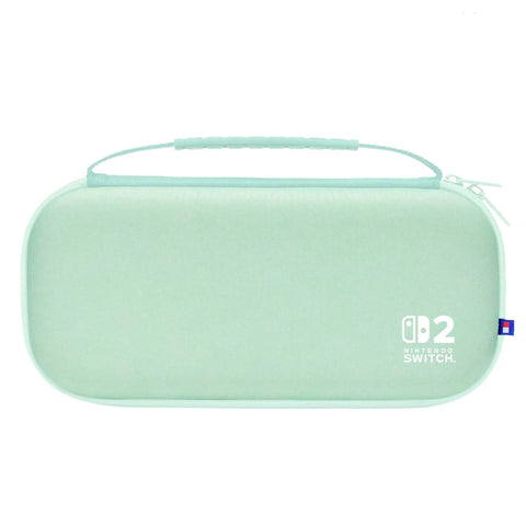 Nintendo Switch 2 Hori Slim Tough Pouch Plus - Pastel Green