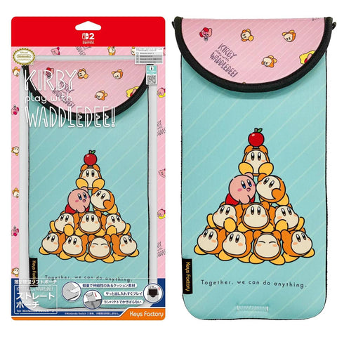 Nintendo Switch 2 Keys Factory Straight Pouch - Kirby Waddle