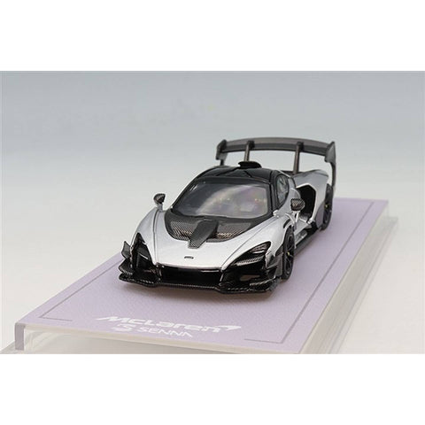CM Model 1:64 McLaren Senna GTR Silver Grey