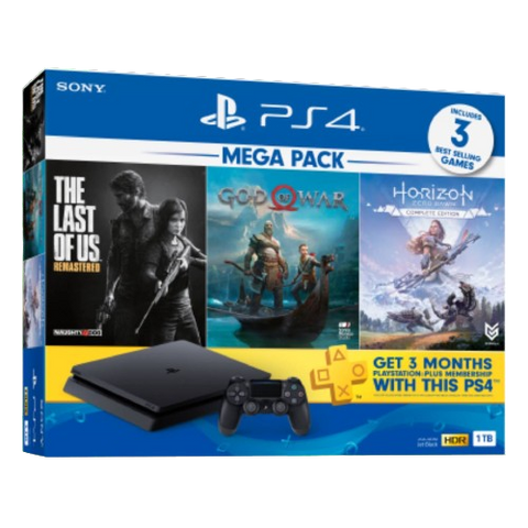 PS4 Local Mega Pack 1TB Console