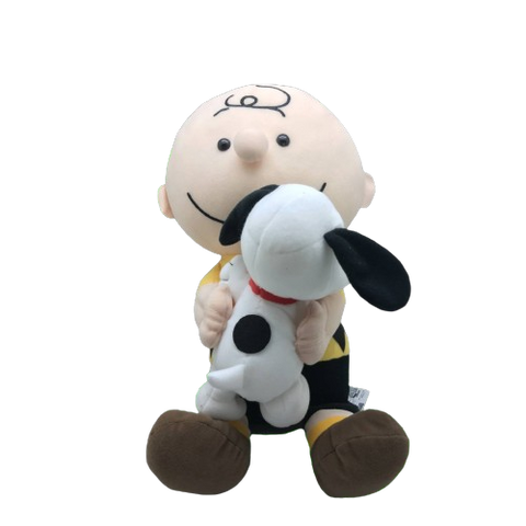 Charlie Brown Hug Baby Snoopy 16" Plush