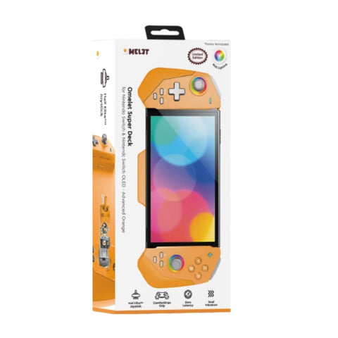 Omelet Nintendo Switch Super Deck Advanced Orange