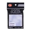 KMC Card Hard Clear 64PC Standard 66x91MM