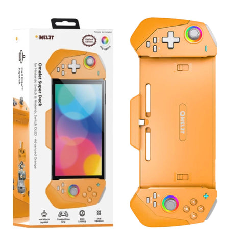 Omelet Nintendo Switch Super Deck Advanced Orange