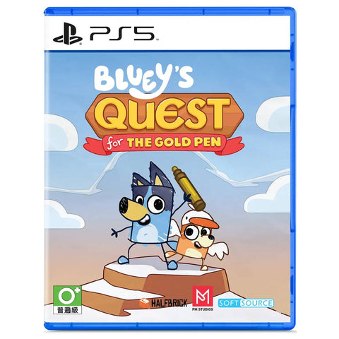 PS5 Bluey's Quest for the Gold Pen (Asia)