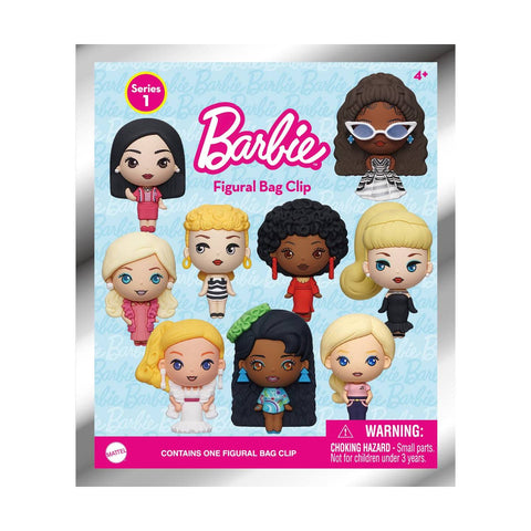 Barbie 3D Foam Bag Clip Series 1 Blind Bag