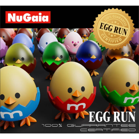 NuGaia Egg Run Trading Figure Blind Box