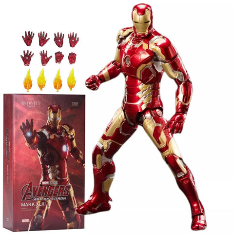 ZD Toys Iron Man 7'' Age of Ultron Mark XLIII Lighting Version