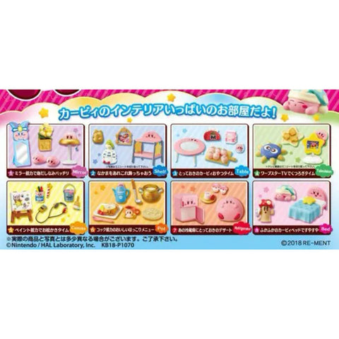 Re-Ment Kirby Happy Room (Set of 8)
