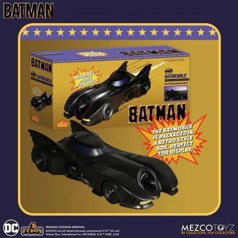 Mezco Toyz 5 Points Batman (1989) Mezco Toyz Batmobile