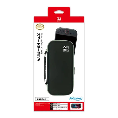 Nintendo Switch 2 Maxgames Smart Pouch EVA - Black/Gray