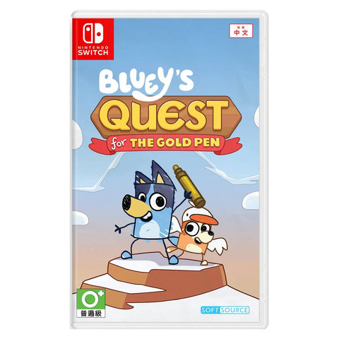 Nintendo Switch Bluey's Quest for the Gold Pen (Asia)
