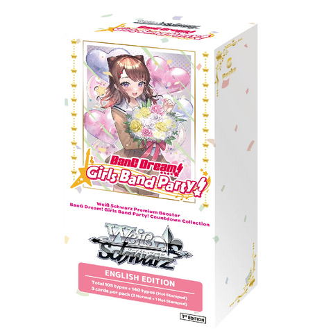 Weiss Schwarz BanG Dream Countdown Booster (ENG)