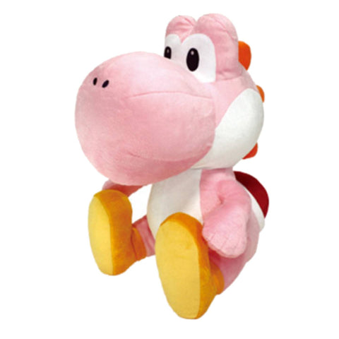 Super Mario Extra Large 16.5' Plush - Pink Yoshi Sit