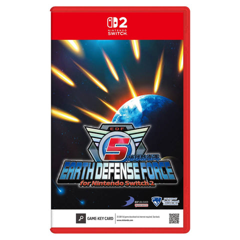 Nintendo Switch 2 Earth Defense Force 5 (Asia) Game Key-card