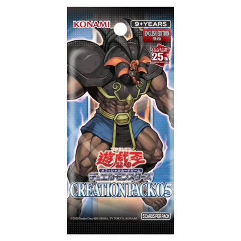 Yu Gi Oh Creation Pack 05 Booster (ENG)