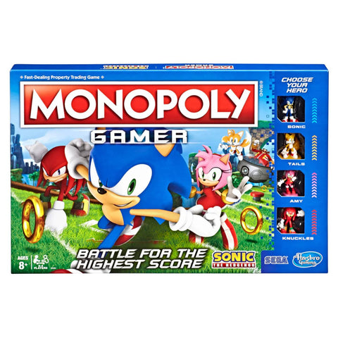 Monopoly Gamer Sonic The Hedgehog