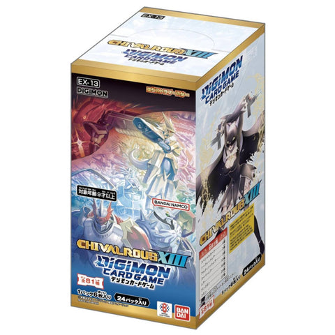 Digimon Card Game EX-13 Chivalrous XIII Booster (JAP)