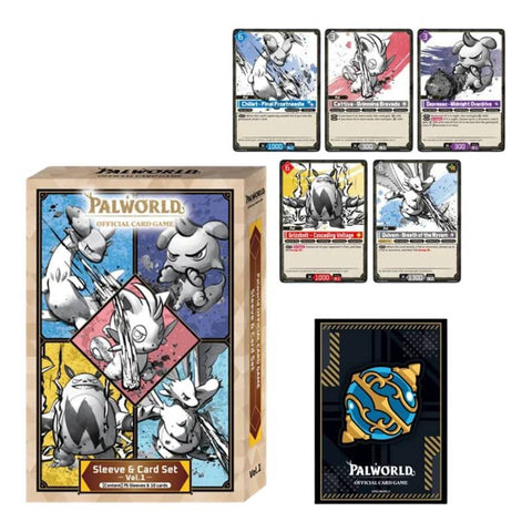 Palworld Sleeve & Card Set Vol.1 Deck (ENG)