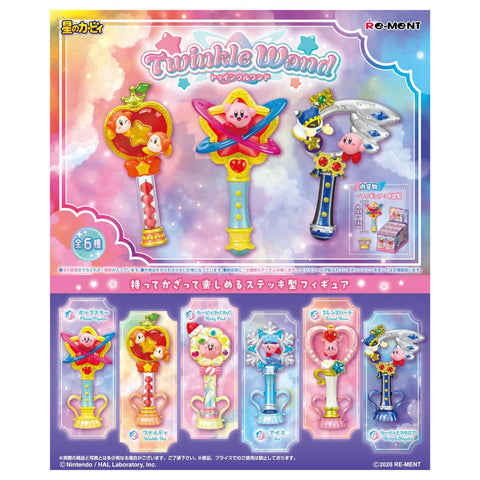 Re-Ment Kirby Twinkle Wand (Set of 6)