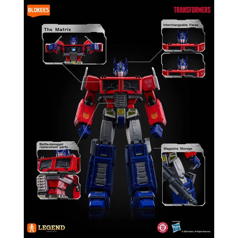 Transformers Action Edition Optimus Ver.Evo Blokees Model Kit
