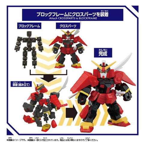 Bandai BlockCross BCG-004 Musha Gundam