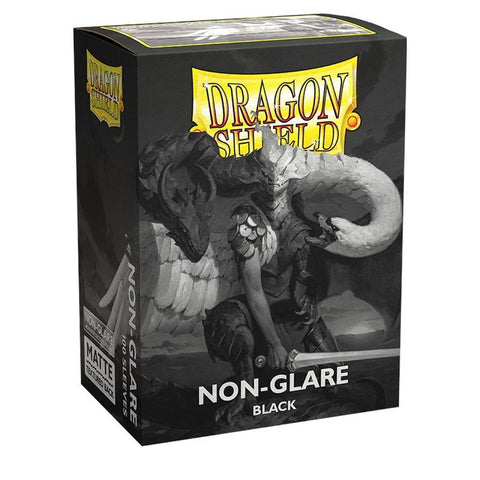 Dragon Shield 100 Standard Size Non Glare Black