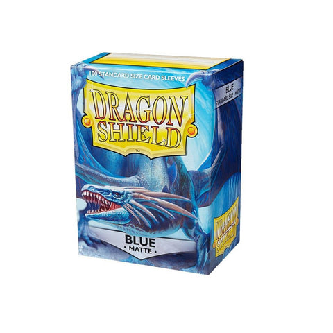Dragon Shield 100 Standard Size Matte Blue
