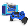 PS4 Three Arrow Wired Controller - Blue