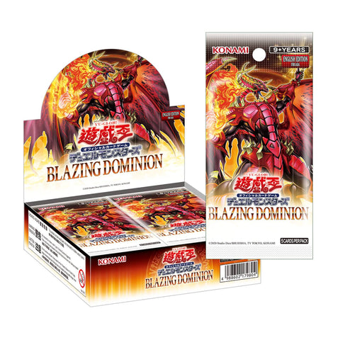 Yu Gi Oh Blazing Dominion Booster (ENG)
