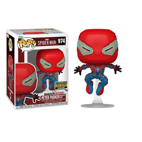 Funko POP! (974) Spider-Man 2 Game Peter Velocity EE Exclusive