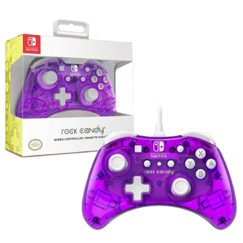 Nintendo Switch PDP Rock Candy Controller Cosmoberry