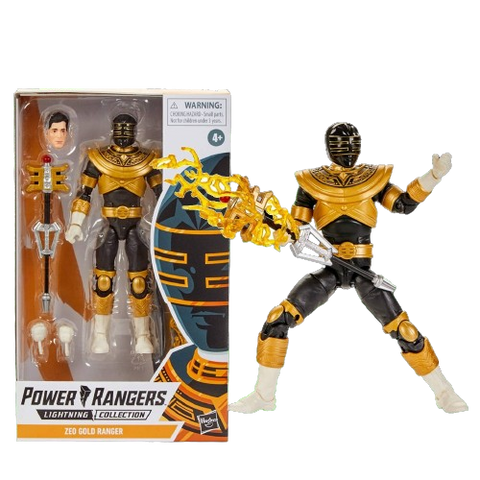 Power Rangers Lightning E5906AS04 6" Zeo Gold Ranger