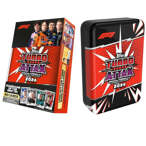 Topps Turbo Attax 2026 Mega Tin - Guardians of the Grid