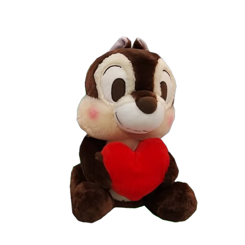 Chip & Dale with Heart 15" - Chip Black Nose