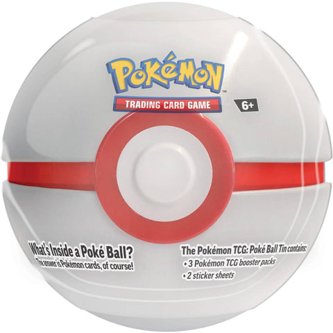 Pokemon TCG Poke Ball Tin - White (210-41331)