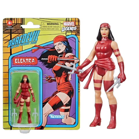 Kenner Marvel Legends 4" Elektra