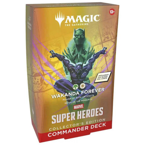 Magic The Gathering Super Heroes Commander Decks Collector's Edition (Set of 4)