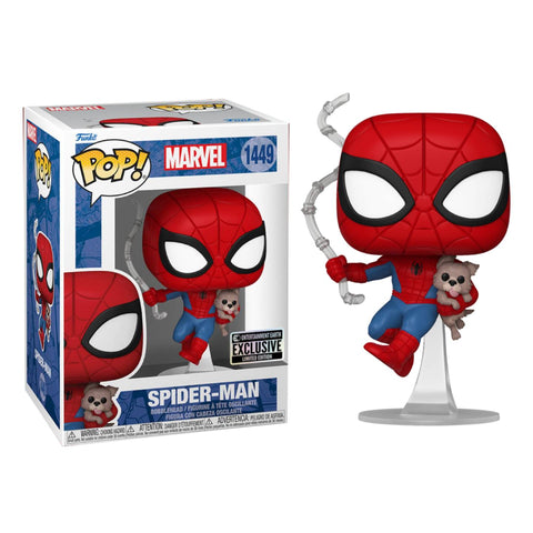 Funko POP! (1449) Spider-Man with Sandwich Dog EE Exclusive