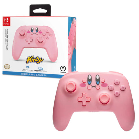 Nintendo Switch PowerA Wireless Controller - Kirby Mouthful