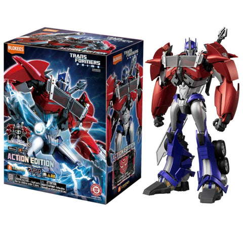 Transformers Prime Action Edition Optimus Blokees Model Kit