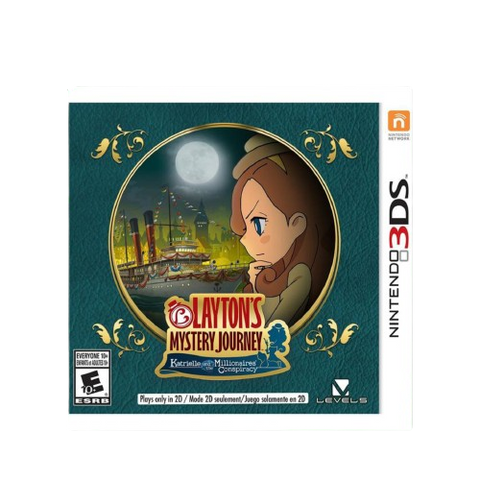 3DS Layton's Mystery Journey: Katrielle and the Millionaire's Conspiracy (English)