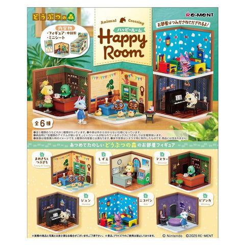 Re-Ment Animal Crossing Happy Room (Set of 6)