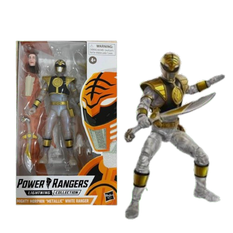 Power Rangers Lightning Metallic White Ranger