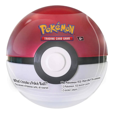Pokemon TCG Poke Ball Tin - Red (10-10113-142)