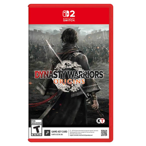 Nintendo Switch 2 Dynasty Warriors: Origins (US) Game Key-card