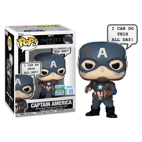 Funko POP! (1480) Marvel Captain America I Can Do This