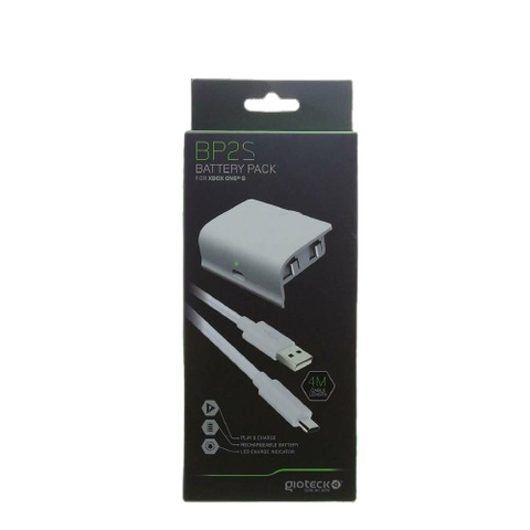 XBox One Gioteck BP2S Battery Pack - White