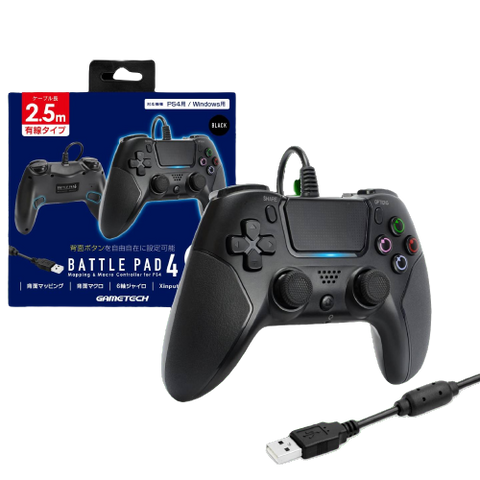 PS4 / Windows Gametech  Battle Pad 4 - Black