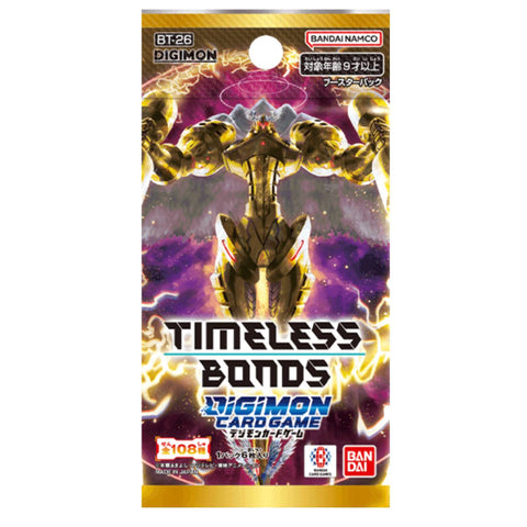 Digimon Card Game BT-26 Timeless Bonds Booster (JAP)